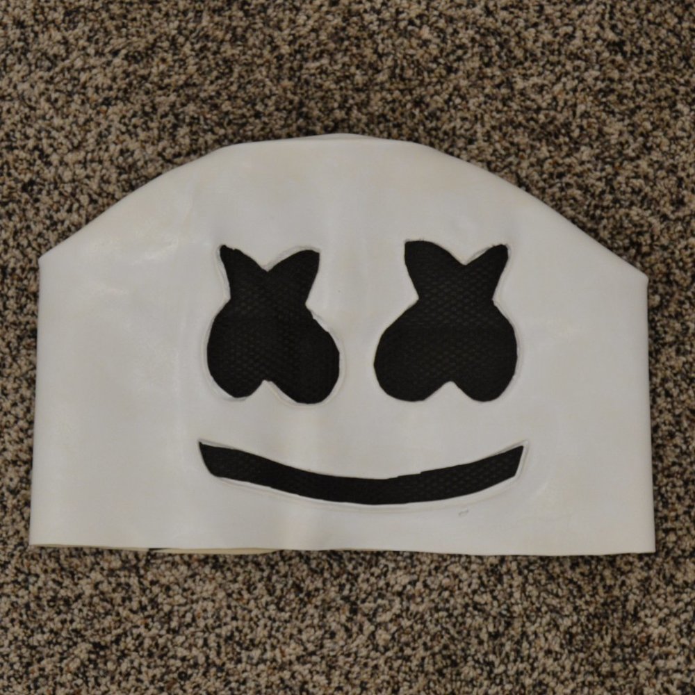 Marshmallow Mask DJ Halloween Rave Cosplay Mask